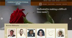 Desktop Screenshot of cozineandtarverfh.com