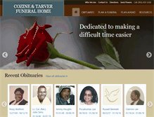 Tablet Screenshot of cozineandtarverfh.com